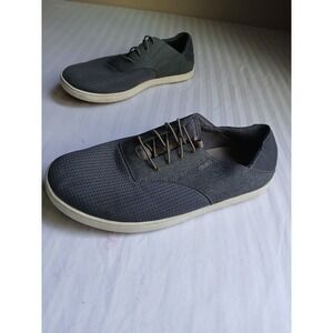 Olukai Shoes Mens 11 Nohea Moku Casual Comfort Lace Up Grey Everyday Sneaker